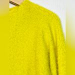 ZARA Women’s Knit Fuzzy Neon Cropped Sweater Bell Sleeves Photo 4