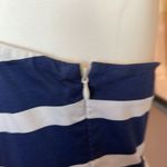 Gap Navy & White Stripe Strapless Dress Size 8 Photo 3