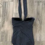 Seafolly  gray halter one piece swim Photo 3
