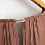 Current Air Pleated Ruffle Trim Midi Dress size Small NWT Photo 8