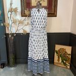 Cabana Life Delray Coverluxe‎ Pockets Tie Waist Maxi Dress Blue Sz Large 💚🎀 Photo 2