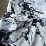 Keepsake the Label Marble Print Sleeveless Dress White Size M Photo 6