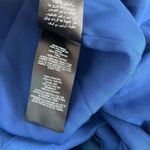 Self Portrait NWOT  Blue Crescent Chiffon Midi Dress Cut Out Back Ruffle Size 6 Photo 12