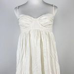 Farm Rio NWOT  Linen Blend White Sleeveless Maxi Dress Size L Photo 5