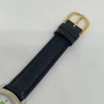 Sweda women quartz analog watch 30mm silver gold tone round case running Photo 3