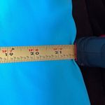 Susan Graver Turquoise Blue Light Material Blouse SZ M With Pockets V Ne… Photo 14