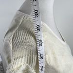 We The Free  by Free People Cream Asymmetrical Knit Sweater XS Boho Slouc… Photo 7