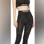 Heron Preston  ACTIVE LEGGINGS LOGO BLACK WHITE SIZE: S/M‎ EUC Photo 0