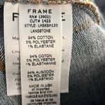 frame denim Le High Skinny Jeans in Langstone Acid Sandblasted Wash Blue | 26 Photo 11