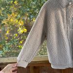 Victoria's Secret  On Point Women's Zip Front Teddy Jacket Beige Size L Photo 3