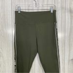 Zyia  Olive Logo Stripe Light n Tight Hi-Rise 20” size 12 Photo 2