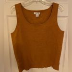 Rachel Zoe 5/$20-  tan sleeveless sweater in size large Photo 0
