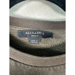 AllSaints All Saints Solo Check Sweatshirt Crewneck Flannel Green Women's Small Photo 3