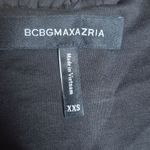 BCBGMAXAZRIA Black Ruffle Off Shoulder The Bodysuit Size XXS Photo 5