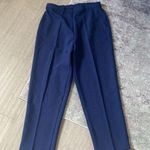 Women’s Plus Size Navy Blue Bend Over Pants Slacks Trousers Sz 36 Photo 0