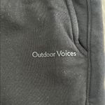 Outdoor Voices Black Track Pants Photo 1
