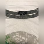 Rue 21  Women’s Wanderlust White & Gray Baseball 3/4 Sleeve T-shirt Size M Photo 2