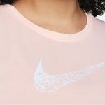 Nike Swoosh Run Women's Short-Sleeve Running Top Pink Large Photo 3