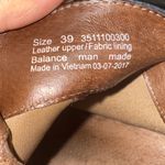 Dansko  Women’s Sz 39 / US 8.5 Heeled Black Leather Clog Booties Photo 5