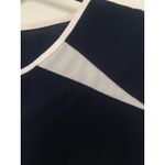 Diadora Diadry Women's Sleeveless Shirt Long Length Active Size XS Blue White Photo 5