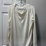 st. john's bay  Cream Long Sleeve Top size XL Photo 2