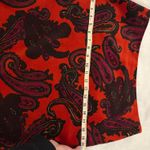 Talbots Red Velvet Pencil Skirt Photo 8