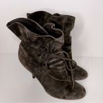 Calvin Klein Brown Hannah Suede Booties Photo 1