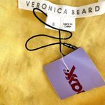 Veronica Beard  Floral Maxi Dress Silk Blend One Shoulder Ruffle Yellow US 8 NWT Photo 11