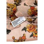 A New Day  Women Size Small Floral Blouse Shirt Top Pink 17-618 Photo 7