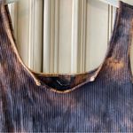 SheIn Women’s Ribbed Knit Tie Dye Cropped Tank Top SzL Photo 2