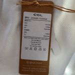 NWT OGL Move Ribbed Ruched Side Tank Top in White Built Photo 6