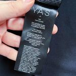 Y.A.S. • Cisley V Neck A Line Dress black cap sleeve lbd fit & flare ASOS Photo 8