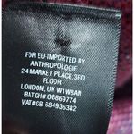 Anthropologie  Cardigan Womens Size XS Plaid Multicolor‎ Long-Sleeve Open Front Photo 5