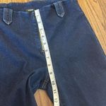 EXPRESS  70’s flare high rise dark wash jeans front zipper 8 Photo 3