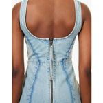 Dala On Tap Midi Paneled Denim Dress Canyon Blue Size 24 NWT Organic Cotton Photo 9