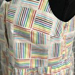 Target Vintage  Pride Rainbow Lines Gender Inclusive Linen Dress Size XS Photo 6