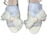 Loeffler Randall NEW NIB  Camellia Pearl Pleated Bow Heels Photo 5