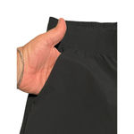 Hurley  Leggings Women's Size Medium Black Pocketed Track Pants Elastic Ankle Photo 5