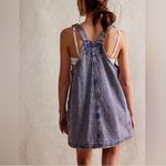 Free People We the Free Denim Overall Smock Mini in Pink Dreams Wash Photo 1