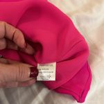 Parker  size small hot pink tank strapppy lined NWOT Photo 3