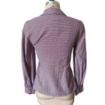Maje NWT  Fitted Button Down Houndstooth Blouse Size 2/ Small Photo 3