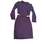 Amanda Uprichard  Purple Minka Dress women’s size S Photo 3