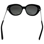 Coach  HC8253B Black Plastic Frame Rhinestone Embellished Sunglasses Photo 1