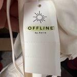 Aerie Offline Maggie Ruffle Cream Floral Print Tennis Dress Size XL Photo 12