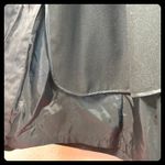 VTG Fleet Street Women's Vintage Black Trench Coat Rain Jacket Size 12 90's Gray Photo 9