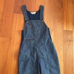 Levi's Vtg 70s Ski Bib Denim Blue Jean Snow Suit Overalls Apres Womens 10/12 Photo 1