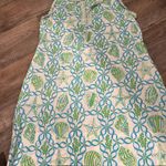 Gretchen Scott Seashell design ruffle dress size L Green Size L Photo 3