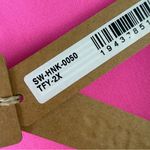 SKIMS  Neoprene Swim Bikini Top Taffy Pink Sz 2X NWT Photo 9