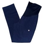 FIGS  Women’s Sz XS Navy Blue Technical Collection Maternity Scrubs Uniform Pants Photo 0