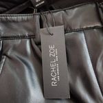 Black Faux Leather Pants Size 2 Rachel Zoe Black Pants Photo 7